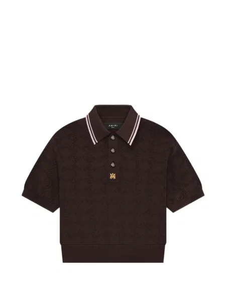 Tricou polo Amiri maro