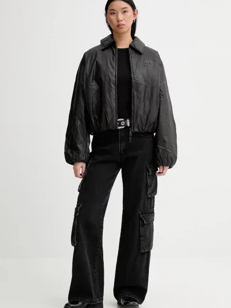 Tommy Jeans Zimná bunda čierna