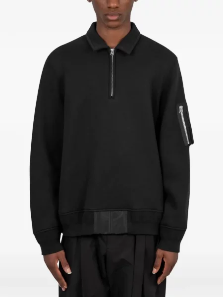 Tricou polo Sacai negru