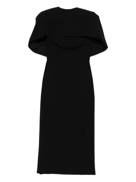 Rochie midi Axel 113 până la genunchi de costum negru