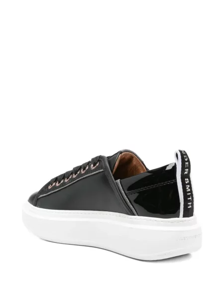 Sneakerși Alexander Smith cu șireturi din dantelă negru