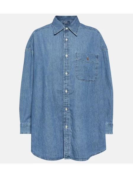 Top Polo Ralph Lauren niebieski