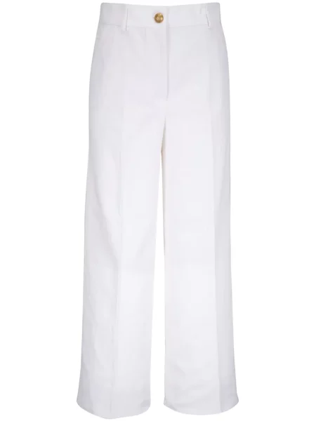 Blugi Akris Punto cu picior lat alb