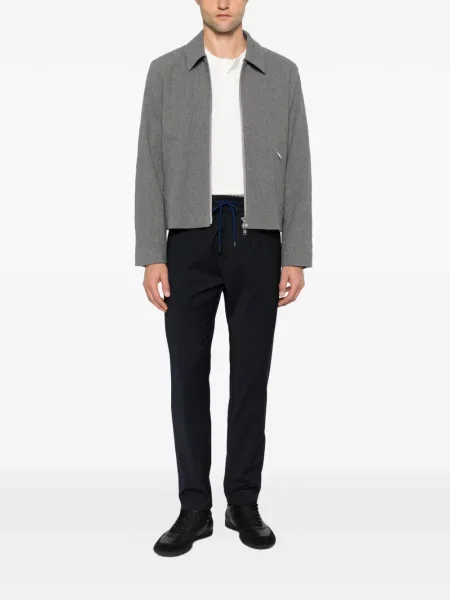 Pantaloni Dondup alergare cu cordon albastru