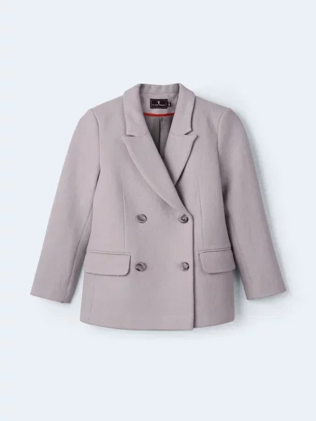 Пальто FloveTouch Пальто світло-сірий вовна/акрил сіре