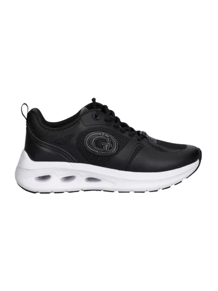Sneakersy Guess skórzane czarne