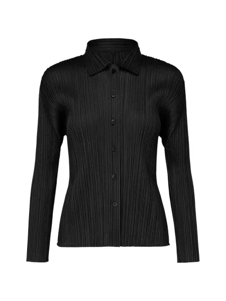 Cămașă Pleats Please Issey Miyake negru