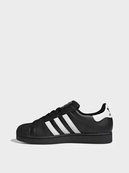 Жіночі Кеди низькі adidas SUPERSTAR II шкіра/синтетичний чорний