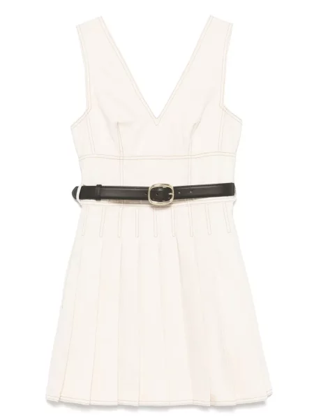 Rochie din denim Self-portrait de costum