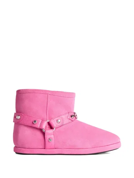 Botine Balenciaga cu tepi roz