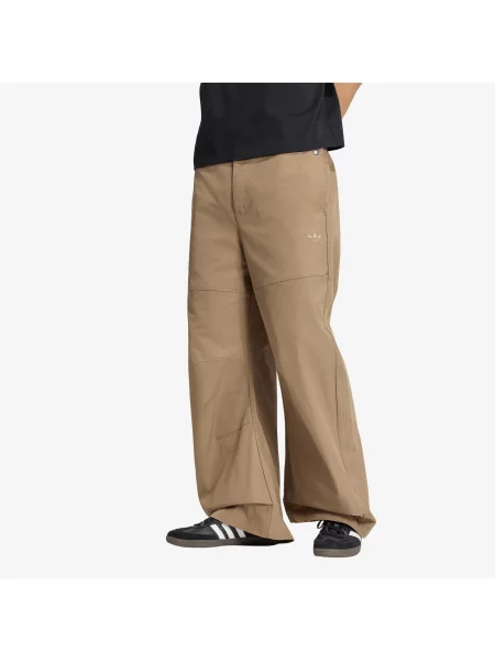 Pantaloni adidas Premium Essentials Wide Pants Khaki Six 35