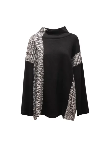 Sweter Sandro Ferrone czarny