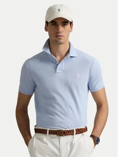 Polo Ralph Lauren Tricou polo celest albastru