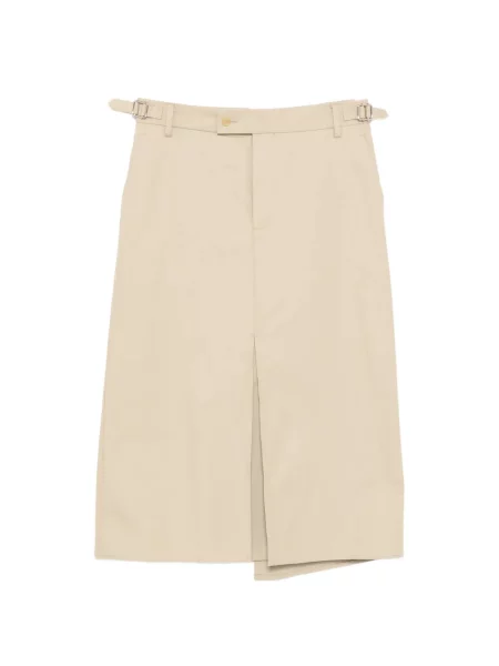 Fustă midi Less până la genunchi