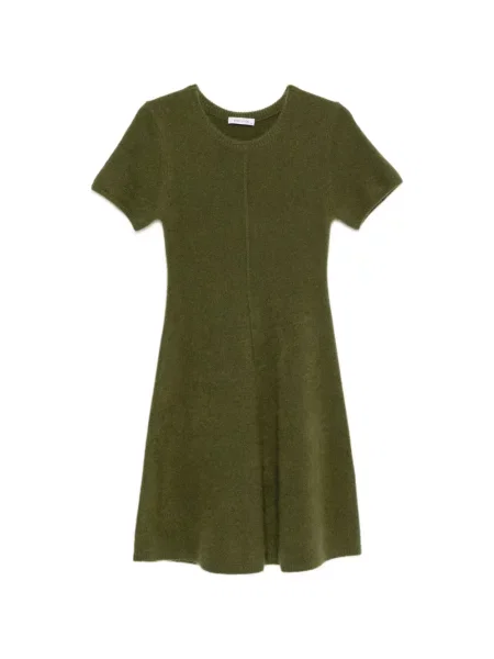 Scurt rochie mini Philo-sofie tricotate verde