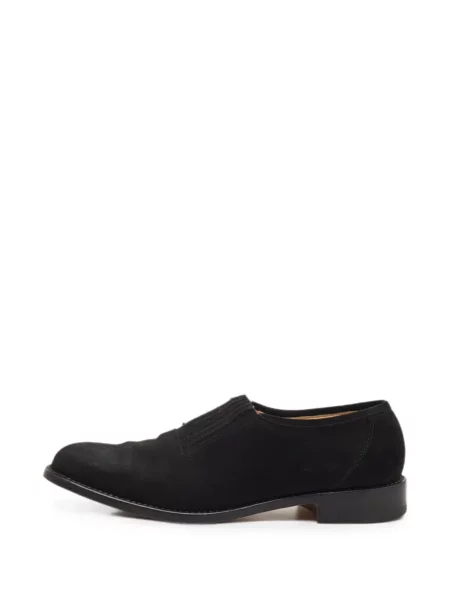 Pantofi loafer Manolo Blahnik din piele de căprioară negru