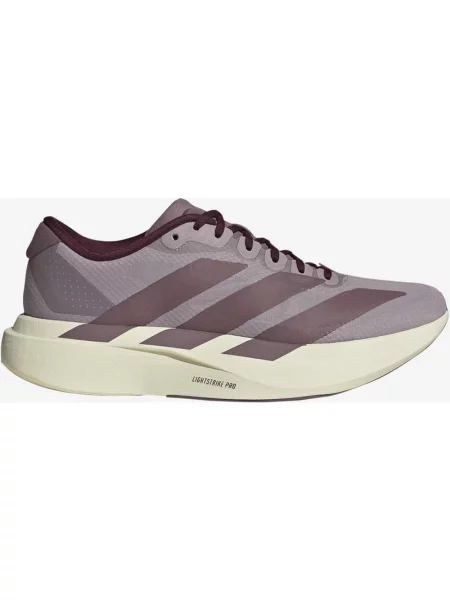 Buty do biegania adidas Adizero EVO SL Woven Light Strike Pro lila 36 szary
