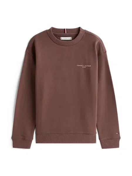 Tommy Hilfiger Dječja dukserica smeđa