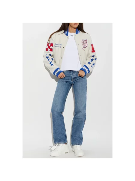 Koszulka Off-white z logo biała