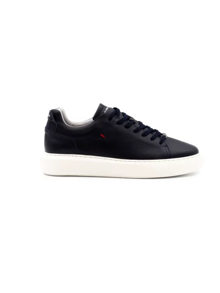 Sneakersy Ambitious sznurowane niebieskie