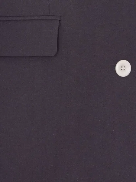 Marynarka Eleh z dekoltem w serek fioletowa