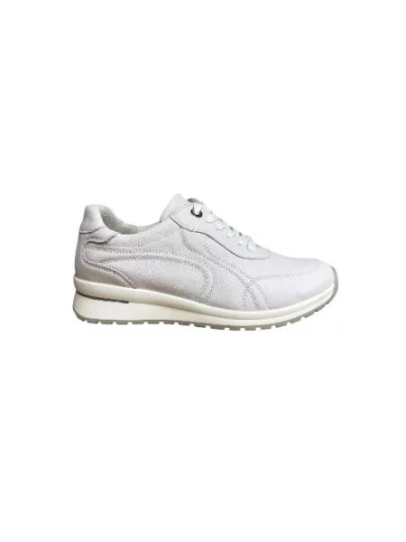 Sneakersy Waldläufer białe