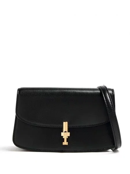 Geanta crossbody The Row negru