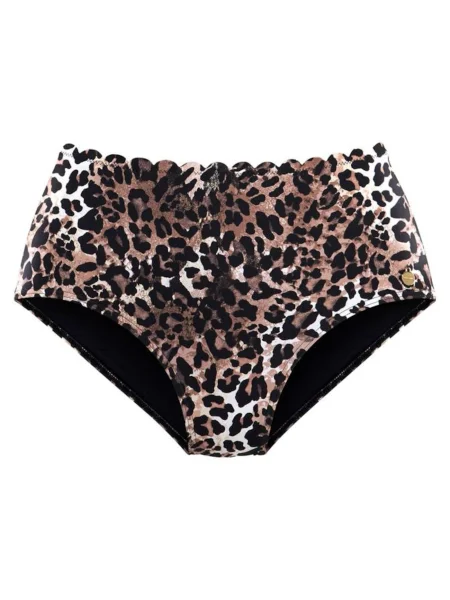 LASCANA Slip costum de baie negru