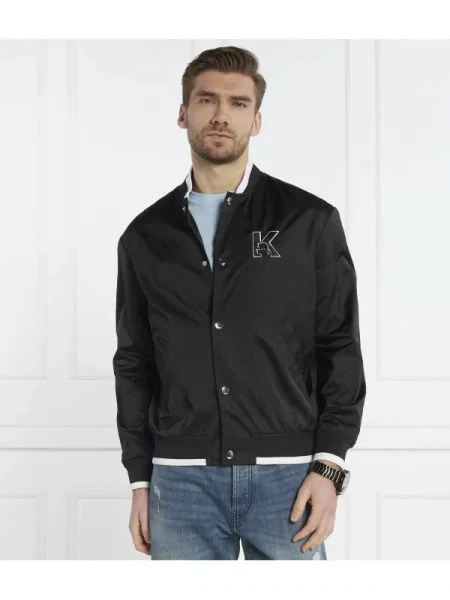 Karl Lagerfeld Bomber dzseki fekete
