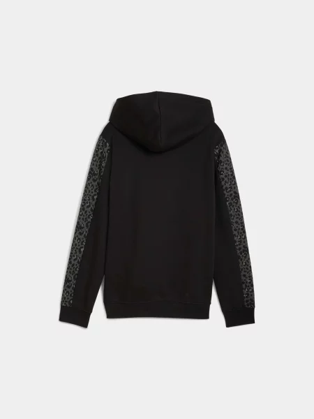 Дитяче Худі PUMA Ess Graphic Animal Hoodie комбінований верх чорний