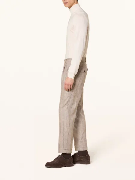 Windsor. Oblekové Kalhoty Sapo Shaped Fit open beige béžové