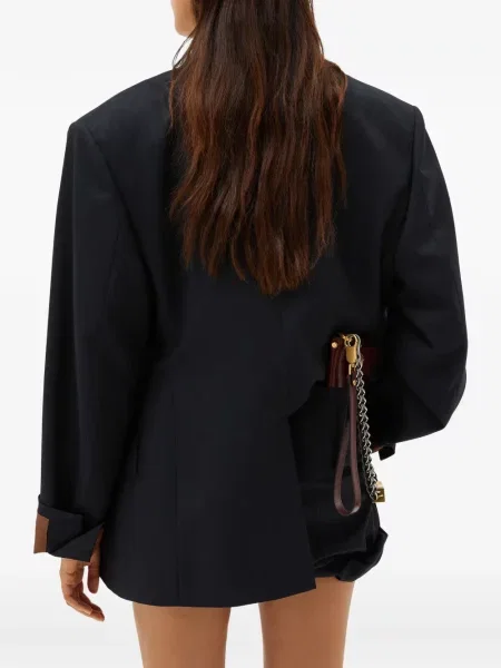 Sacou Versace de lână albastru