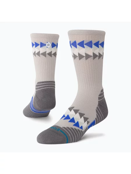 Шкарпетки Stance Triad Mid Ribbed Crew grey сірі