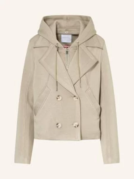 Rino & Pelle Kurtka Jennifer Z Odpinanym Kapturem gruen khaki