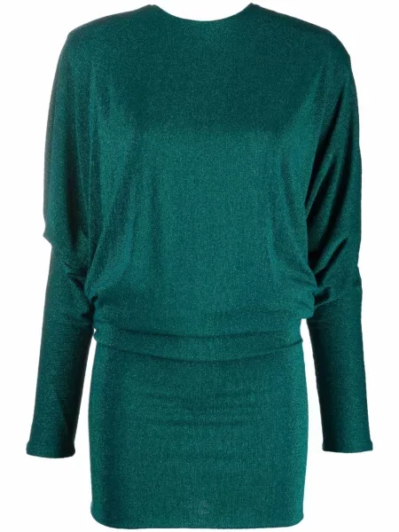 Rochie Alexandre Vauthier tricotate de costum verde