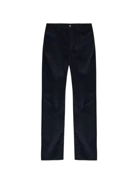 Pantaloni Róhe de catifea cord albastru
