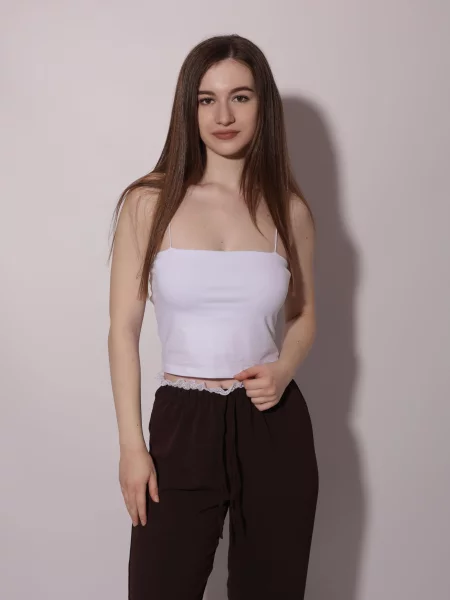 Майка Stream белая