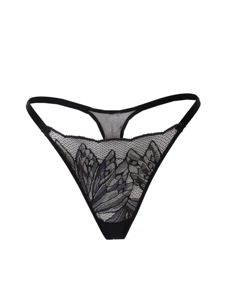TRIUMPH Tanga Crazy Stupid Love albastru regal negru
