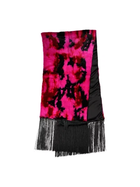 Wielobarwność sztuczne futro futro Dolce And Gabbana