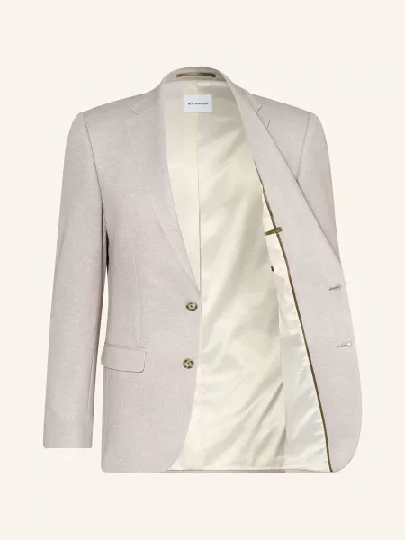 Roy Robson Marynarka Slim Fit beige beżowa