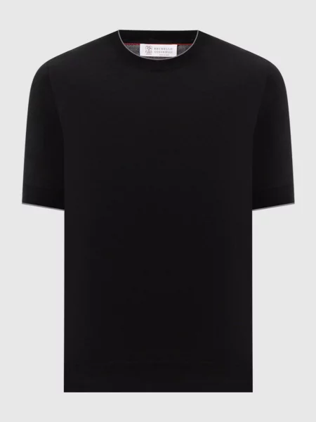 Футболка Brunello Cucinelli черная