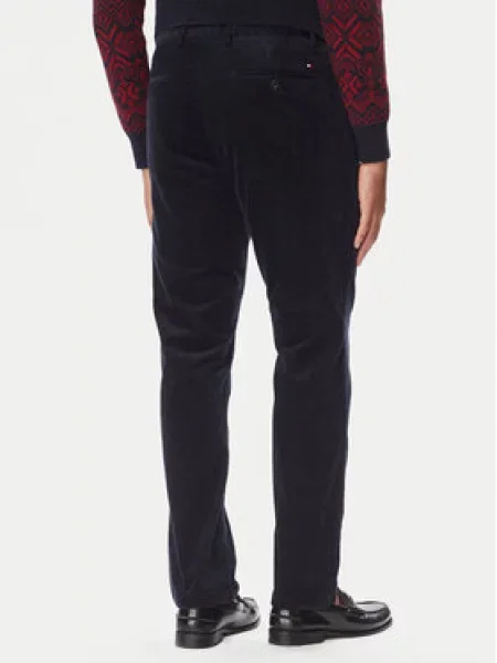 Tommy Hilfiger Chino nadrág Denton | kordbársony kék