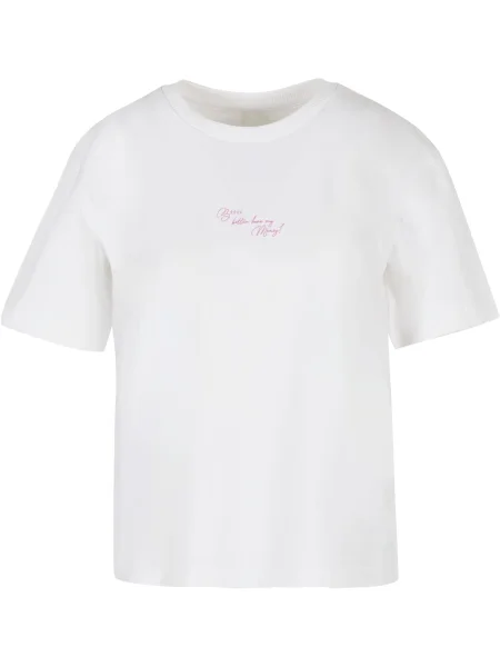 Tricou Mister Tee alb