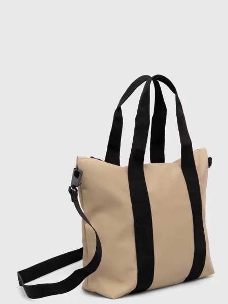 Rains torba Tote Bags beżowy