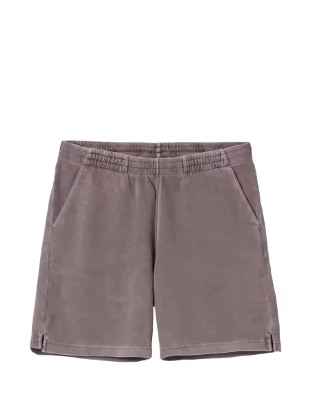 Pantaloni scurți Carhartt Wip cu autograf maro