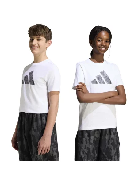 Tricou copii Adidas alb