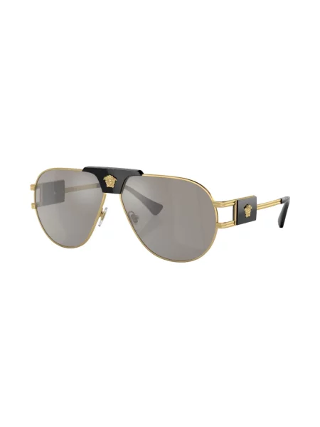 Saulės akiniai Versace Eyewear auksinė