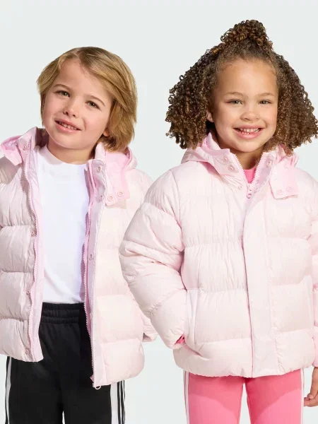 Дитячий Пуховик adidas Adicolor рожевий