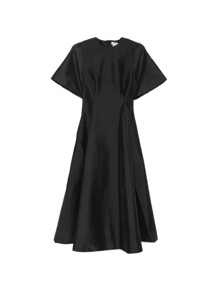 Rochie midi Bernadette evazată negru