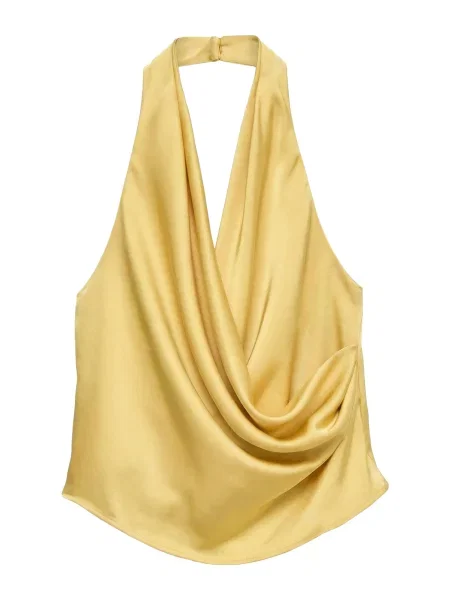 VERO MODA Top auriu galben